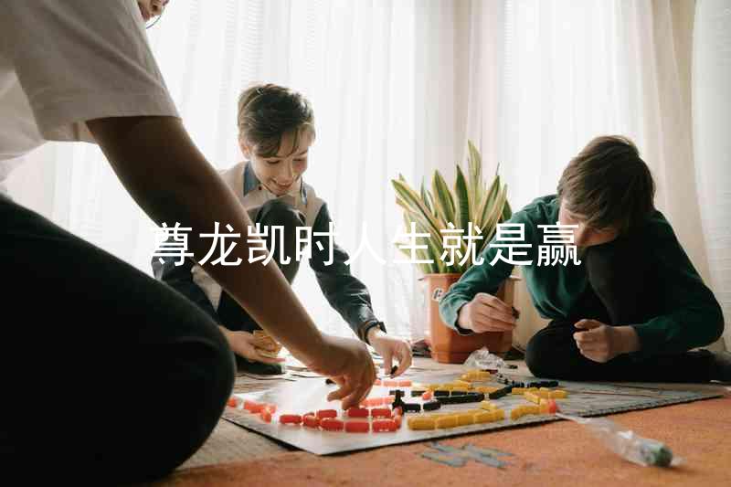 尊龙凯时人生就是赢